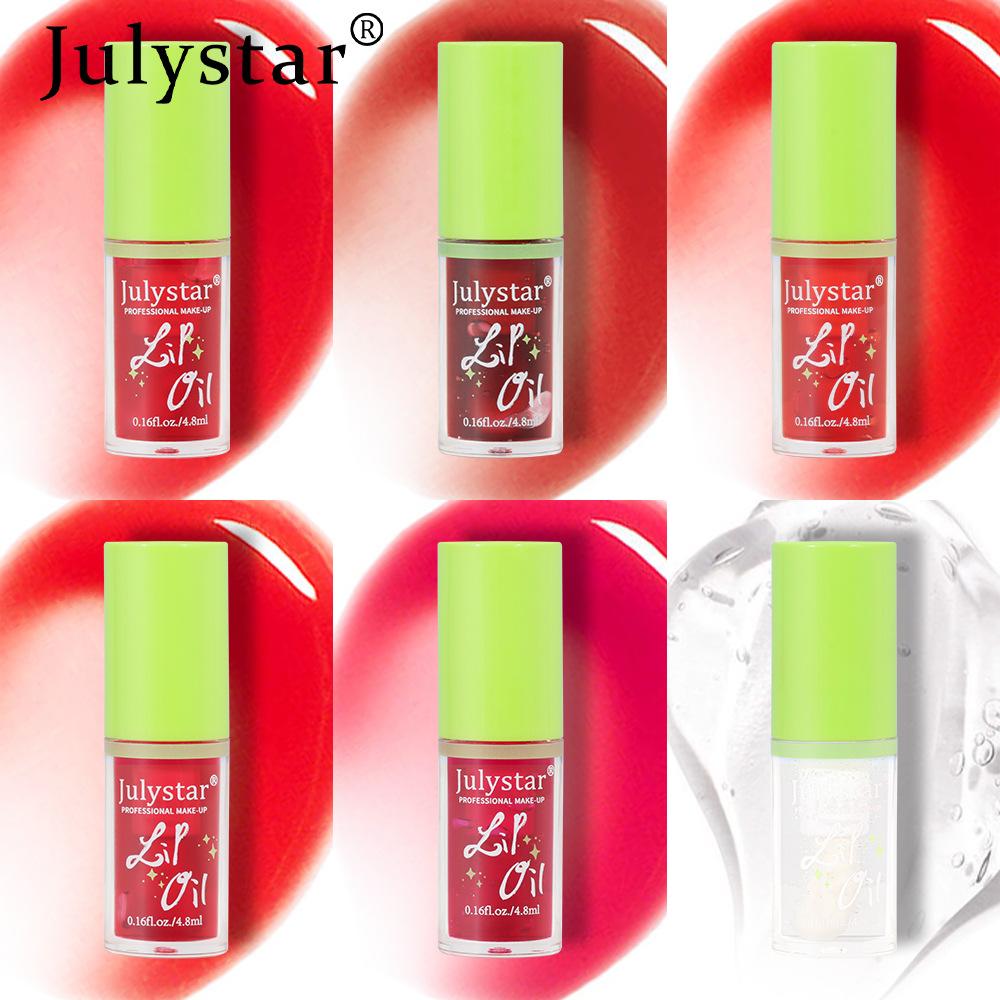 Длительное увлажнение Прозрачное увлажняющее масло для губ Увлажняющий легкий цветной блеск для губ Dudu Lip Fruit Mirror