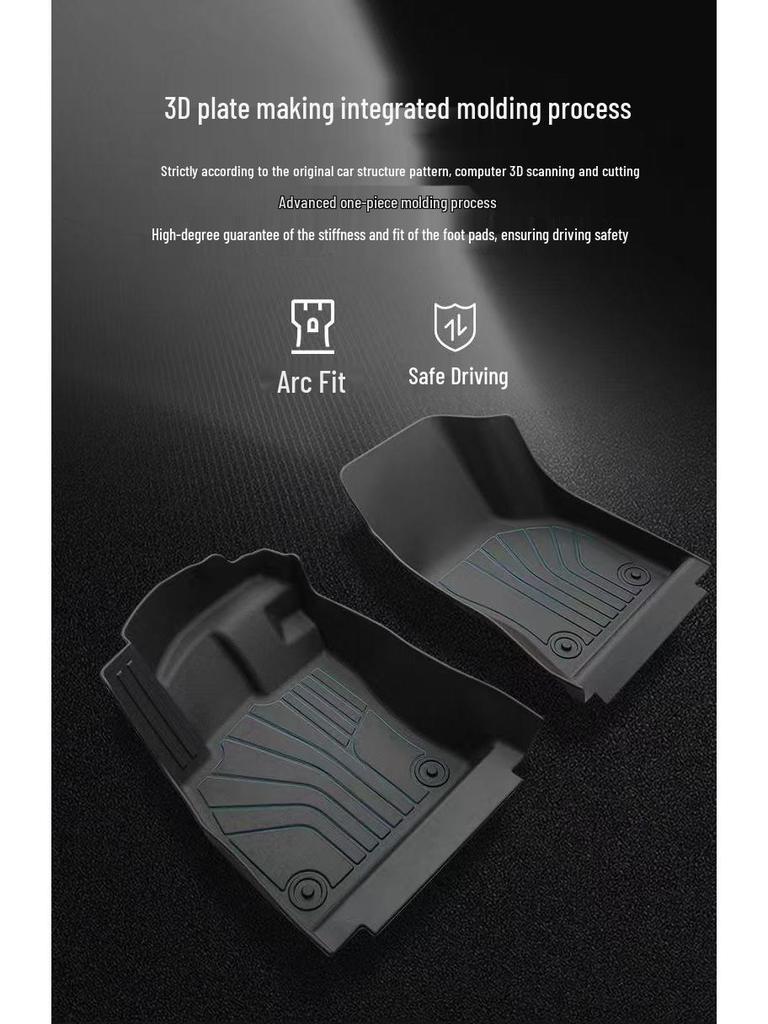 Автомобильные коврики BYD для Qin PLUS, Yuan UP, Sea Lion, Seal 06/05, Song PRO, Seagull, Dolphin, Yuan PLUS