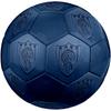 San Lorenzo de Almagro Size 5 Soccer Ball, Machine-Stitched PVC, Durable & High Bounce, All Ages Fit, fan merchandise, matches & outdoor use.