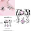 Charms Plata De Ley 925 Devil's Eye Infinity Eternal Symbol Dragonfly Positioning Buckle Charms Fit Women DIY Jewelry