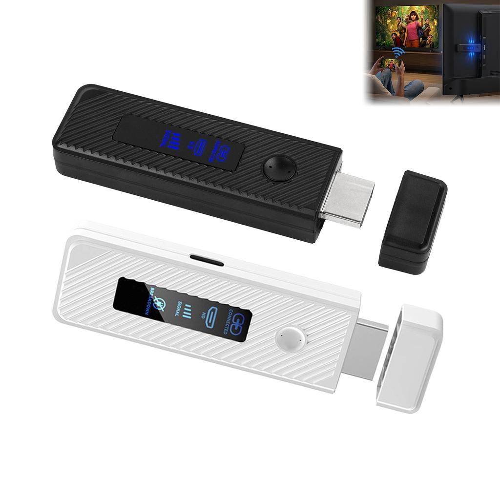 HDMI-Compatible Wireless Display Adapter 1080P HD 50M Transmission For Monitor PC