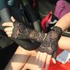 Summer Thin Style Half-finger Gloves UV Protection Sun Protection Gloves  Driving Riding