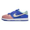 Nike Детские кроссовки Dunk Low SE PS Salmon Toe Синие Hyper-Royal Emerald-Rise DZ2874-400