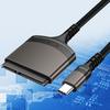 USB 3.0/Type C к SATA Кабель 7+15/22 Pin Компьютерный Разъем Поддержка Windows/MacOS/Chrome OS/Linux 1 Гбит/с для 2,5-дюймовых SSD HDD