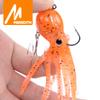 MEREDITH Package Lead Fishing Lure 23g 9cm Long Tail Soft Octopus Artificial Silicone Soft Bait
