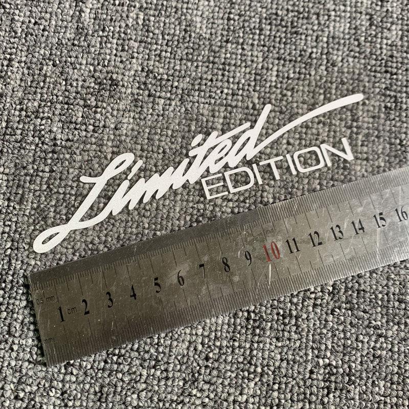 2 шт., ограниченное издание, наклейки для автомобиля, Стайлинг автомобиля, виниловая наклейка, декор для кузова автомобиля, водонепроницаемые светоотражающие наклейки, наклейки на мотоцикл