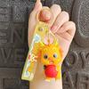 Fortune Year Charming Cartoon Resin Figurine Car Key Holder Accessory