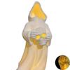 Halloween Decoration 3D Printed Ghosts Figure Faceless Standing Ghost Statue Ornament with LED Tea Lights