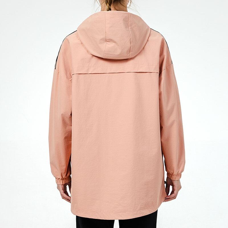 Adidas Jackets Women's Pink Hooded Moderate Other H09692