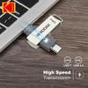Kodak K273 USB флэш-накопитель металлический USB 3,2 Pendrive Type c OTG 32 ГБ/64 ГБ/128 ГБ/256 ГБ для ключей cle USB для смартфона