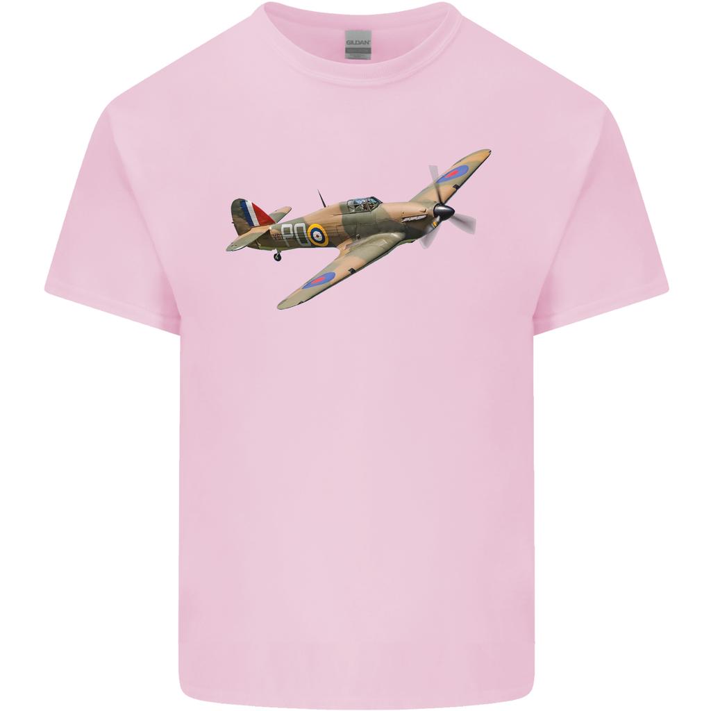 Hawker Hurricane Летающий в одиночку Унисекс Легкая хлопковая футболка