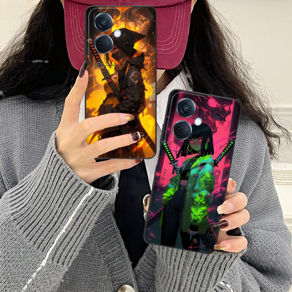 Чехол для мобильного телефона с аниме-девушкой для OPPO Find X9 X8 X7 X6 X5 X3 X2 Plus s Pro Ultra Lite Цветной печатный чехол Красивый