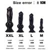 Realistic Huge Dog Dildo Anal Plug With Suction Cup Silicone Big Butt Plug Prostate Massager Adult Sex Toys for Men Women Sextoy