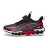 Kids Energy Ring 8.0 Low Top Running Shoes Kids Running Shoes Black Red 312245581N-16