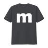 M CANDY Halloween Costume Funny Group Party Cute Kids Toddler T shirt vintage Washed Comfortable homme Versatile