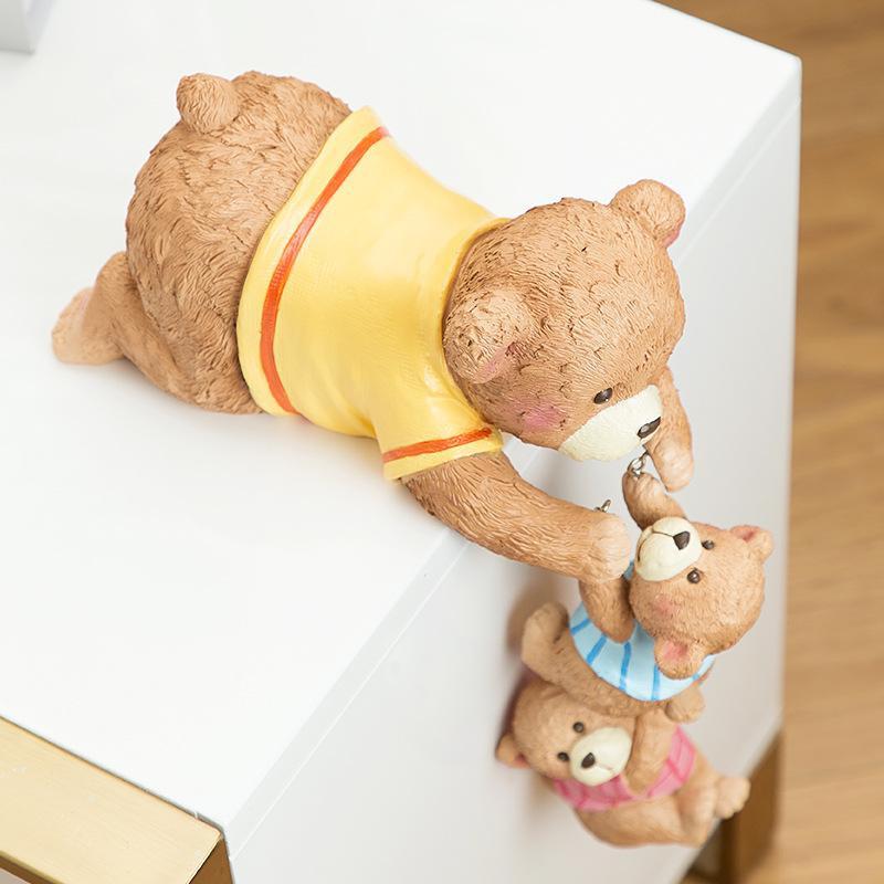 Простые милые кошки, скульптуры из смолы, украшения, подарки на день рождения, поделки, домашний стол, стол, животные, медведи, фигурки, аксессуары, украшение