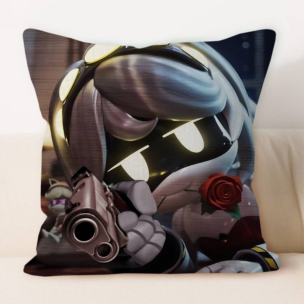 M-murder Drones Pillow Cover For Bedroom Room And Living Room Sofa Decorative Cushion Cover
