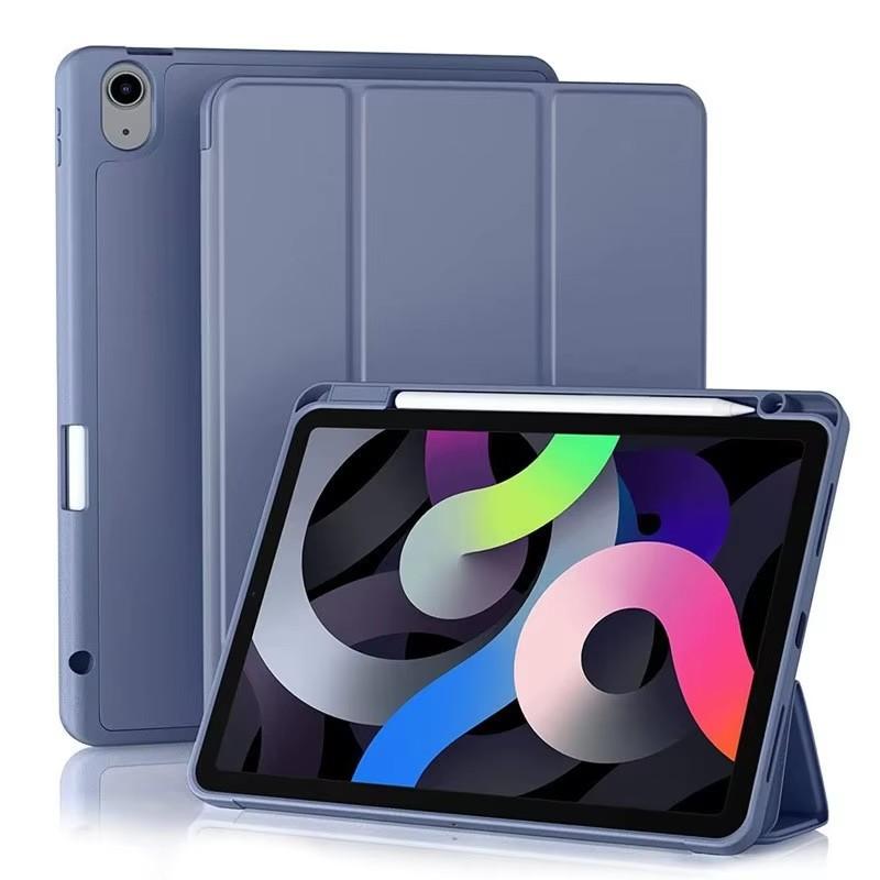 Чехол-клавиатура для iPadСиликоновый чехол Держатель для стилуса с функцией зарядки Кожаный материал Совместим с моделью iPad Mini 6 Pro