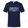Футболка для мальчишника, графическая футболка Team Groom, смешная одежда для свадебного дня, рубашка шафера для команды жениха, футболка оверсайз