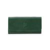 Long Wallet Unisex Cowhide Leather Long Wallet Green Green [IL BISONTE] Women's Men's 54_1_5412300340
