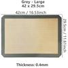 1PC Silicone Baking Mat for Oven Thin 0.4mm Reusable Non Stick Heat Resistant Bakeware Sheets Liner Baking Tools for Cookie 1