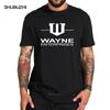 Wayne Enterprises T Shirt Superhero Company Logo Tshirt EU Size Cotton Vintage Soft Breathable Tops