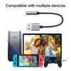 Sound Card Professional Audio Transfer Plug Play USB To 3.5mm Computer 2 In 1 Audio Adapter Laptop