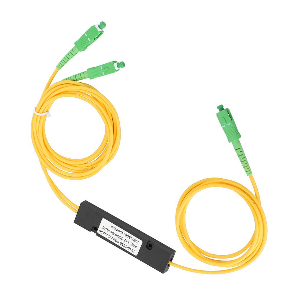 SC 1X2 PLC Одномодовый Волоконно-оптический Разветвитель SC UPC PCL Разветвитель