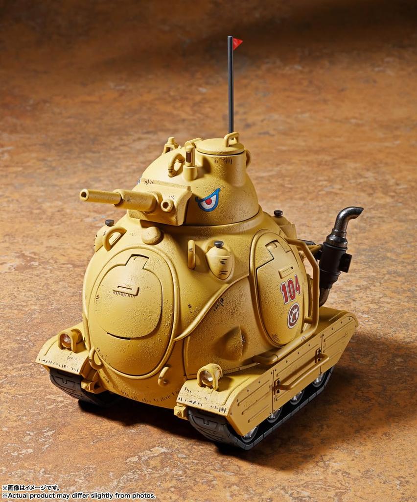 TAMASHII NATIONS Chogokin SAND LAND Sandland Королевский армейский танковый корпус 104 150 мм окрашенная подвижная фигурка Нет. приблизительно. ПВХ, АБС, литье под давлением