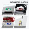 HKUG1 Car Reflective Warning Stickers Night Visibility Protective Strip For BMW Performance M E87 E30 E46 E28 F35 G20 E93 F20 X3 X