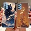 Для Samsung Galaxy A32 Крутой Чехол для Телефона с Рисунком Дракона и Тигра Для Samsung A32 4G 5G SM-A325F SM-A326B Мягкие Силиконовые TPU Чехлы