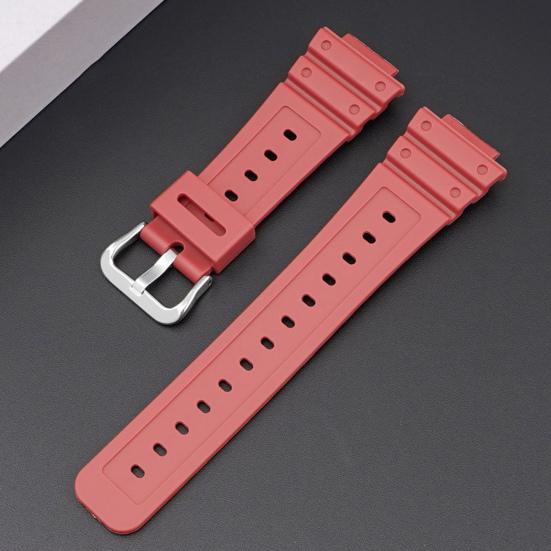 Wristwatch Strap Waterproof Breathable Soft Smart Watch Band Replacement for Casio DW-6900/GW-M5610/DW-5600E
