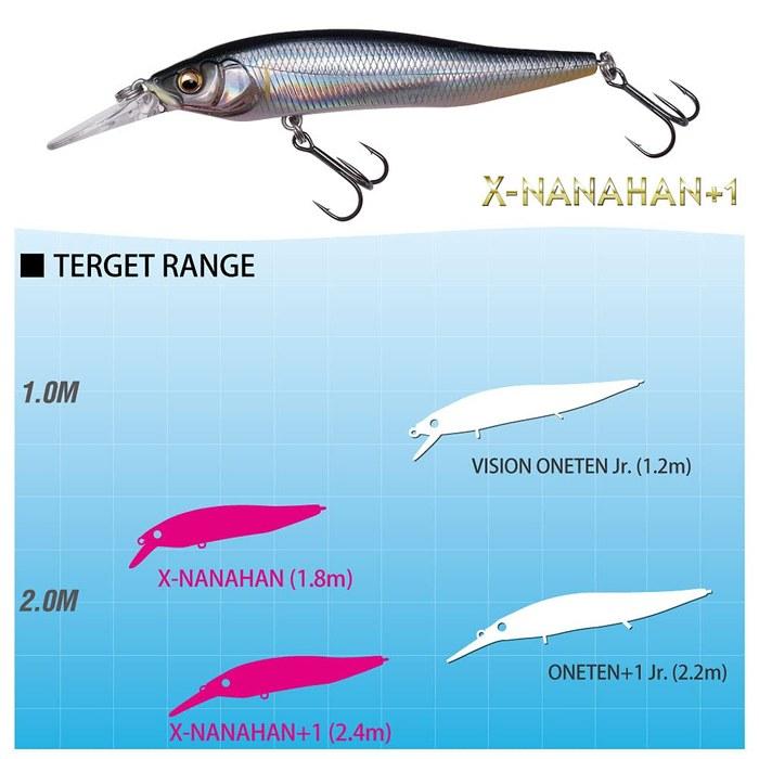 Megabass X-Nanahan +1 GP Ito-Kinari 75mm