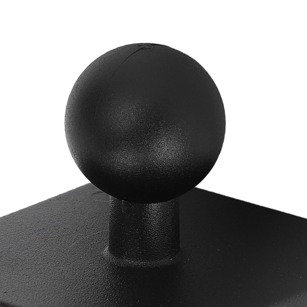 1 Inch Ball Mount Base Aluminum Alloy AMPS Square Plate Ball Mount Adapter Plate for Kayaks