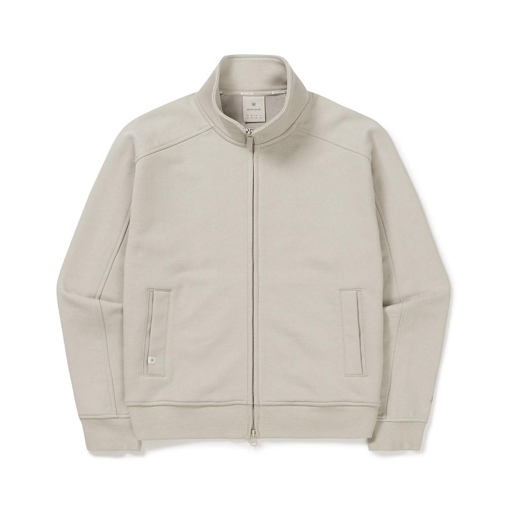 [Snowpeak] Women's Stand Neck Zip-up Light Beige (S24FWFFJ61)