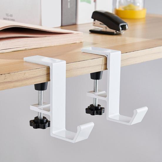 Крючок для наушников, регулируемая конструкция, прочный, устойчивый к коррозии органайзер для наушников, держатель для хранения на столе