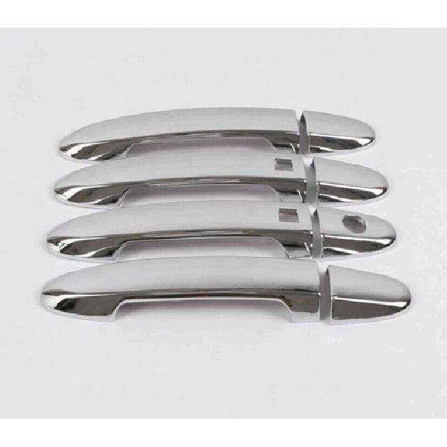 Для Hyundai Santa Fe 13-18 Хромированная накладка на ручку внешней двери автомобиля