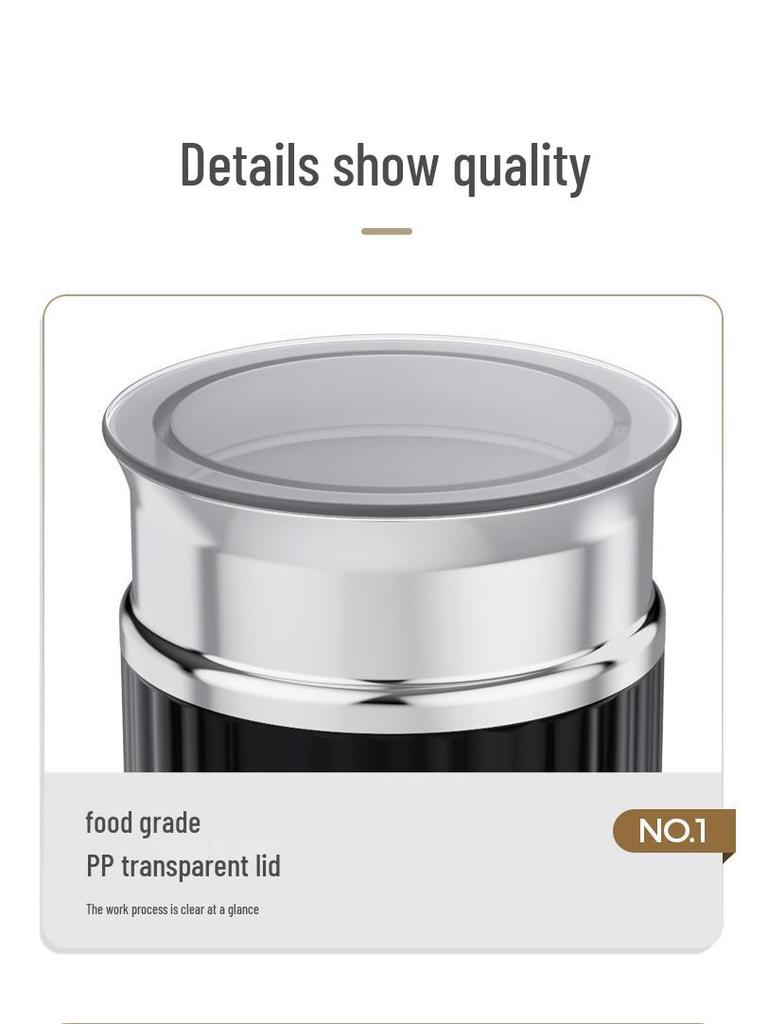 CAFELFFE Electric Milk Frother & Hot/Cold Foamer - Automatic Household Coffee Maker