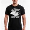 Футболка с принтом Mother Shucker Oyster Roast Летняя Повседневная Хлопковая Футболка Оверсайз Уличная Одежда Топы Винтажный Графический Принт 100% Хлопок