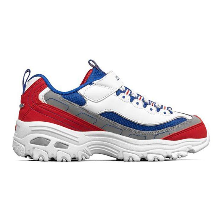 Skechers Удобные Универсальные Низкие Повседневные Кроссовки Детские 996212L-WNV