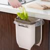 Folding Trash Can Kitchen Waste Bin Wall Mounted Trash Can Kitchen Cabinet Door Mounted Trash Can Folding Trash Can for Vehicles