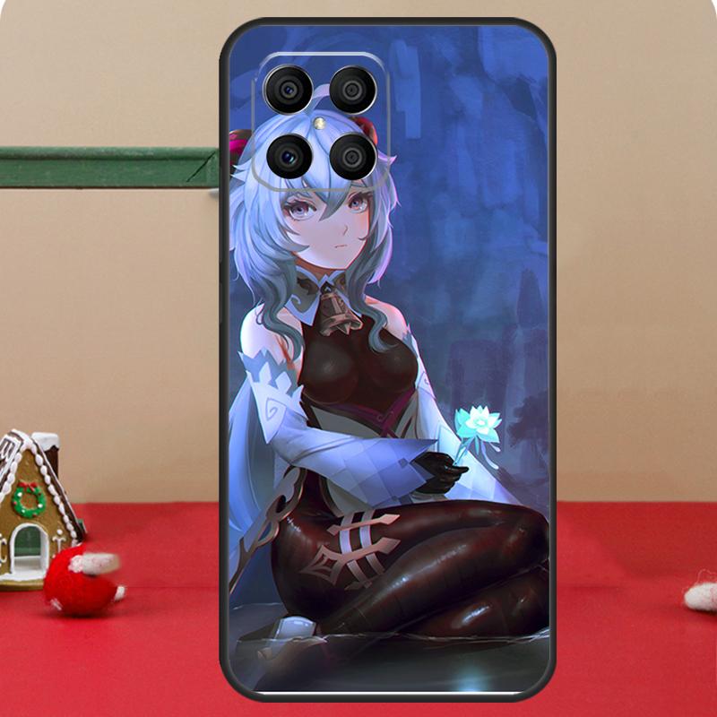 Чехол Genshin Impact Гань Юй для Honor Magic 6 7 8 Pro Honor 400 200 70 90 Lite X8c X8b X9a X9b X9c X9d Win RT