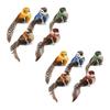 Decorative Artificial Bird Set 10Pcs 5Styles With Clips For Home Wedding Decoration