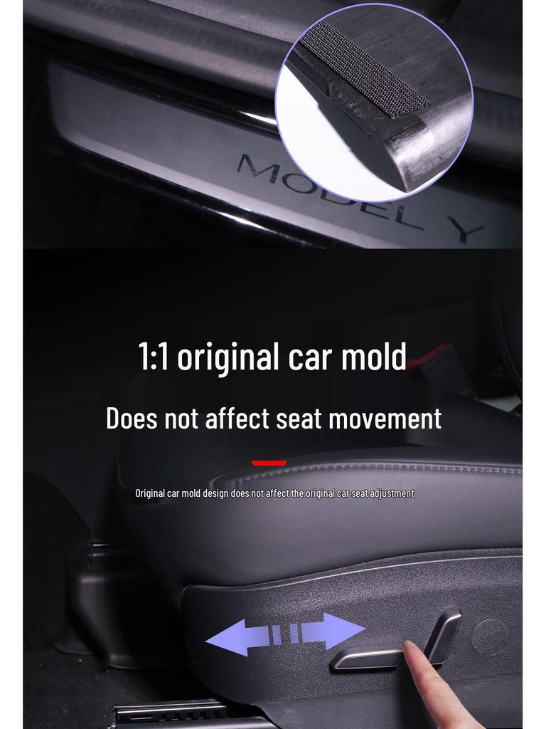 Защита от пинков на заднее сиденье Model Y для улучшения интерьера