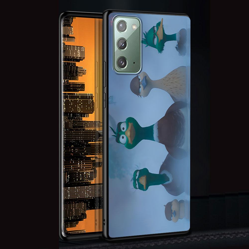 Чехол с мультяшным рисунком «МИГРАЦИЯ» для Samsung Galaxy Note 20 Ultra 8 10 Lite 9, чехол для телефона из ТПУ Note 10 Plus, черный мягкий чехол Funda Capa