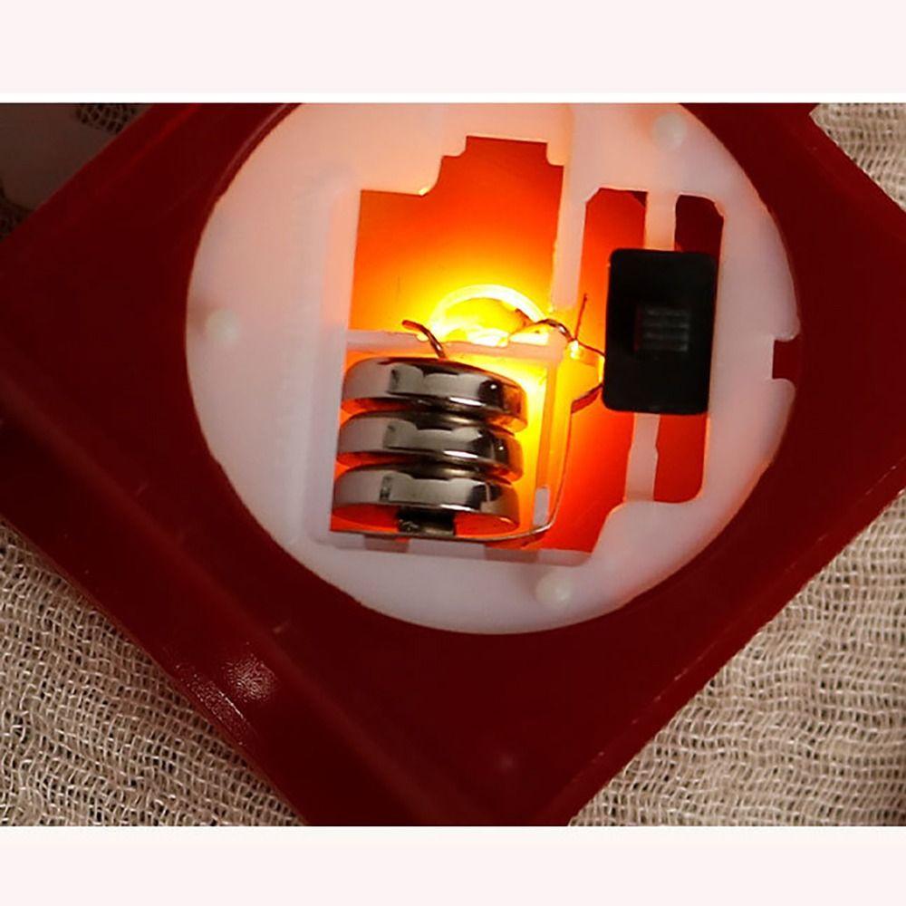 Зимний мини-камин с подсветкой своими руками, аксессуары для кукольного домика 1/12