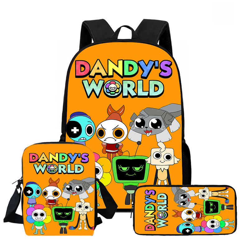 Сумка Dandy'S World Высококачественная Печать Повседневный Межграничный Легкий Рюкзак