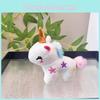 Enchanting Unicorn Plush Keychain Cute Mini Pony Toy Soft Fur Perfect For Kids Bags