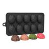 Silicone Brain Baking Mold Non-Stick Halloween Bakeware for Cakes Chocolates Cupcakes Easy to Clean Silicone Cookie Cutters-Good