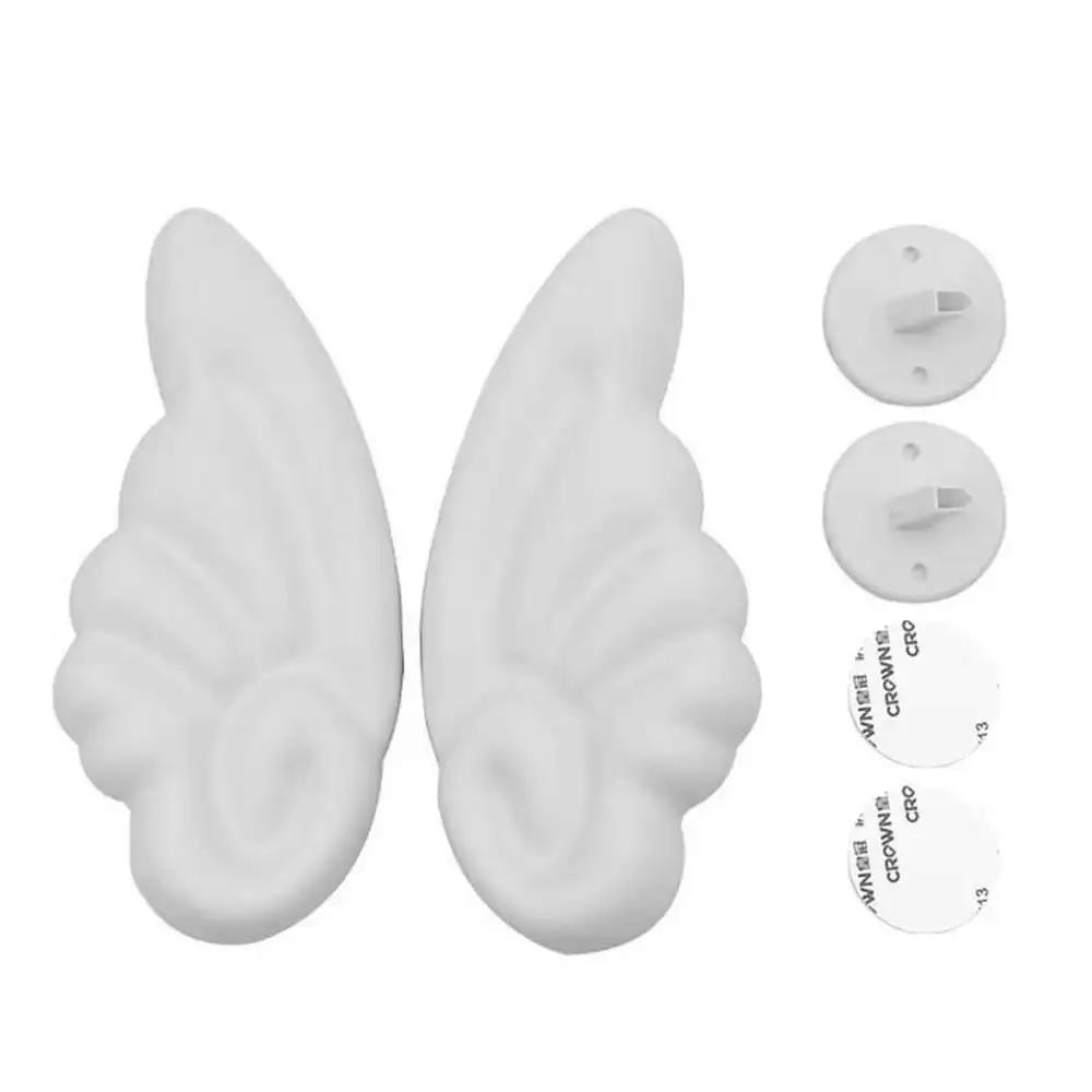 1 пара мотоциклетных шлемов, украшения, угловые крылья, наклейки, украшения для шлема, аксессуары для мотоциклетных велосипедных головных уборов